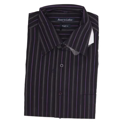 Chemise (Noir, Violet) de Rover & Lakes Coton