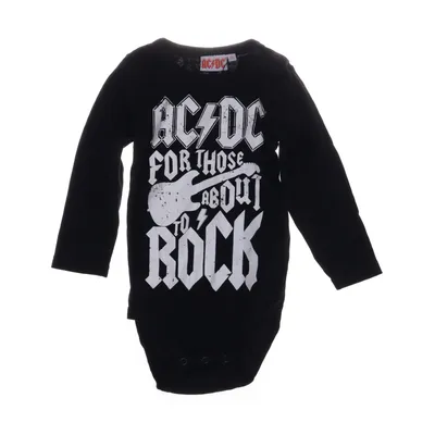 Body (Svart, Vit) från ACDC Bomull