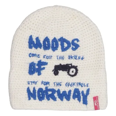 Beaniemössa (Vit, Blå, Svart) från Moods of Norway Akryl, Polyester
