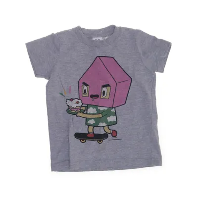T-shirt (Grå, Flerfärgad) från Toca Boca Bomull, Polyester