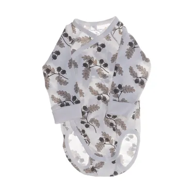 Body (Vit, Flerfärgad) från Polarn O. Pyret Elastan, Ekologisk bomull