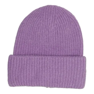 Beanie (Purple) from Everest Acrylic, Elastane, Polyamide