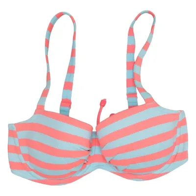 Bikini top (Blue, Pink) from Primadonna Swim