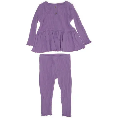 Set (Lila) från Topomini Bomull, Elastan