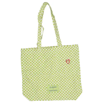 Sac en toile (Vert, Blanc) de Elemis