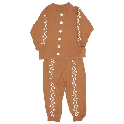 Christmas clothing (Brown, White) from Bodyzone by KappAhl Cotton