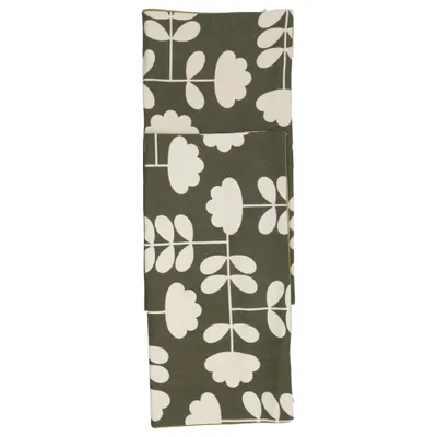 Örngott (Grön, Vit) från Orla Kiely Bomull