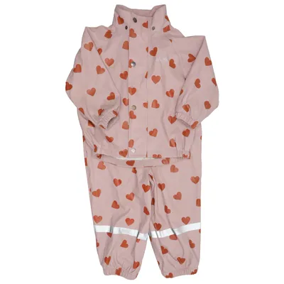 Rainwear (Pink) from Kuling Polyester, Polyurethane