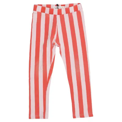 Leggings (Red, Pink) from Mini Market Elastane, Organic cotton