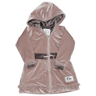 Jacket (Brown) from Sagen Vintage Design Elastane, Polyester