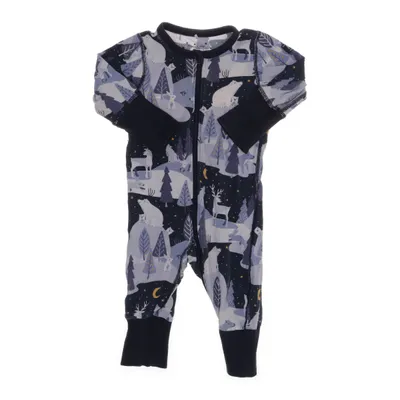 Sparkdräkt (Blå) från Polarn O. Pyret Ekologisk bomull, Elastan