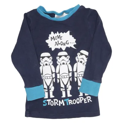 T-shirt à manches longues (Bleu) de H&M x Star Wars Coton