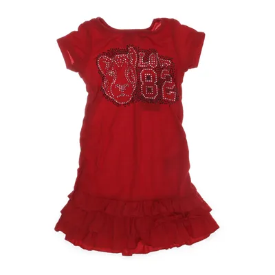 Klänning (Röd) från Kids Up Polyester, Viskos