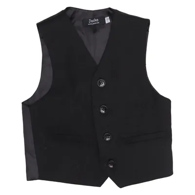Suit vest (Black) from Jocko Polyester