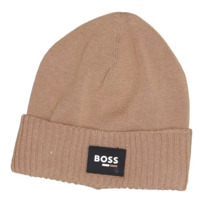 Beanie (Beige) from Hugo Boss Acrylic, Polyamide, Polyester, Wool