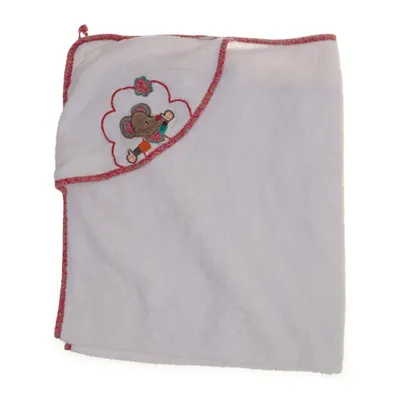 Cape de bain (Blanc, Rose) de Sterntaler Coton