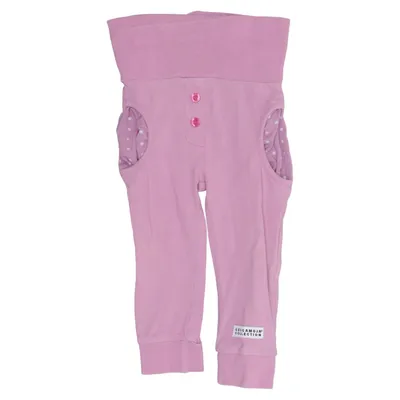 Pants (Pink) from Geggamoja Elastane, Organic cotton