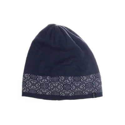 Bonnet (Bleu, Blanc) de Vrikke Laine de mouton