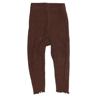 Leggings (Brun) fra Dilling Merinould, Silke