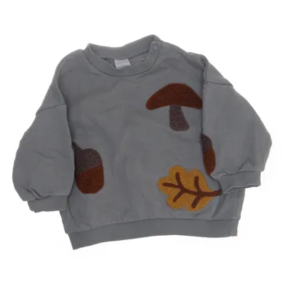 Collegetröja (Grön, Brun, Gul) från H&M Bomull, Polyester