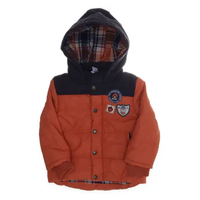 Vinterjacka (Orange, Grå, Flerfärgad) Bomull, Polyester