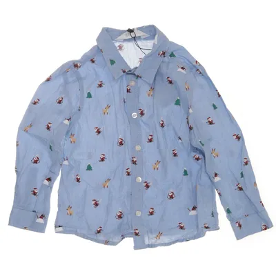 Skjorte (Blå, Flerfarvet) fra H&M Bomuld