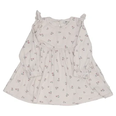 Kleid (Beige, Mehrfarbig) von Tiny One Baumwolle, Elasthan