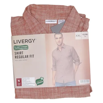 Shirt (Bruin) van Livergy Katoen