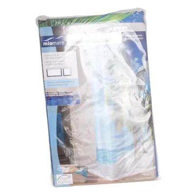 Duschvorhang (Blau, Grün, Mehrfarbig) von Miomare Polyester