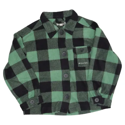 Overshirt (Green, Black) from Minories Polyester