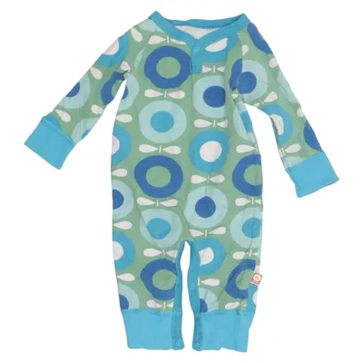 Rompers (Green, Blue, White) from Katvig Elastane, Organic cotton