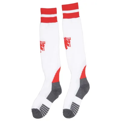 Football socks (White, Red, Gray) from Manchester United