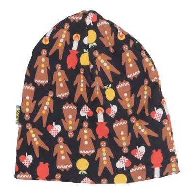 Beanie-Mütze (Schwarz, Mehrfarbig) von Duns Sweden Bio-Baumwolle