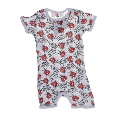 Sparkdräkt (Vit, Röd, Svart) från Superman Bomull