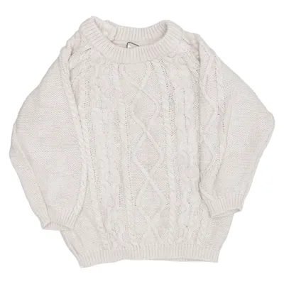 Pull-over (Beige) de H&M Coton, Polyamide, Laine