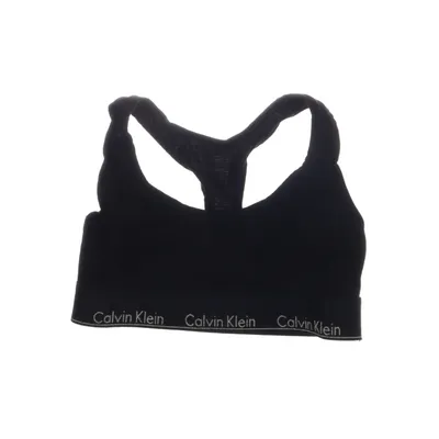 Sport-bh (Zwart) van Calvin Klein Katoen, Elastaan, Modal
