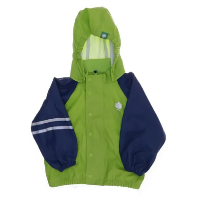 Regnjacka (Grön, Blå) från Vossatassar Polyester, Polyuretan