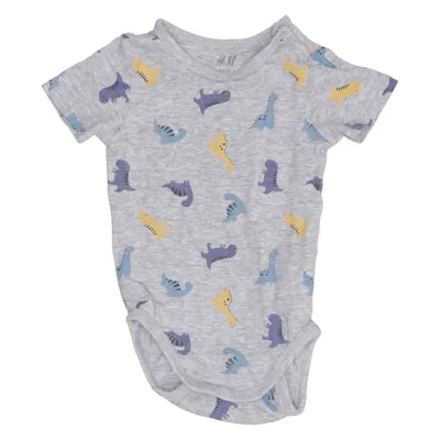 Body (Grå, Blå, Gul) från H&M Basic Bomull, Viskos