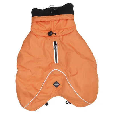 Manteau pour chien (Orange, Noir) de Dogman Polyester