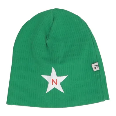 Bonnet (Vert, Multicolore) de Nova Star Coton, Élasthane