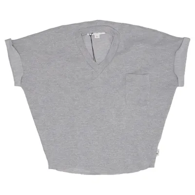 Haut (Gris) de Gro Coton, Élasthane, Fibre métallique, Polyester