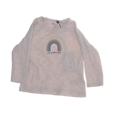 Lange mouwen shirt (Roze, Meerkleurig) van Next Baby Katoen, Elastaan