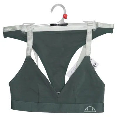 Sports bra (Green) from Ellesse Cotton, Elastane