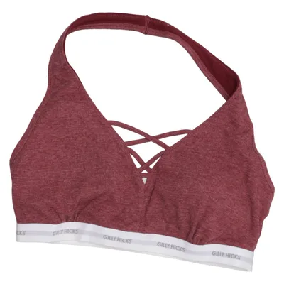 Sports bra (Red) from Gilly Hicks Cotton, Elastane, Polyester