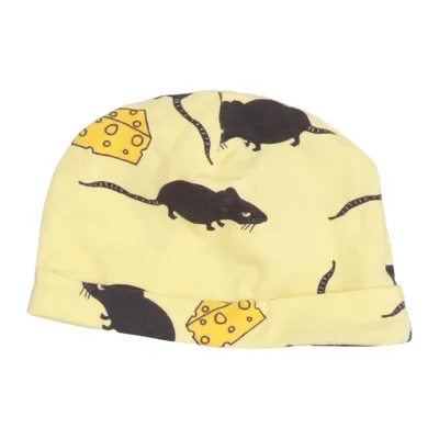 Bonnet (Jaune, Noir, Multicolore) de Mini Rodini Coton, Élasthane