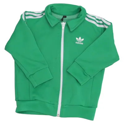 Sports jacket (Green) from Adidas Originals Cotton, Polyester