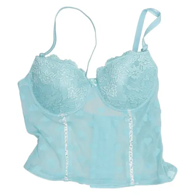 Bustier (Blue) from Yes Miss Elastane, Polyamide