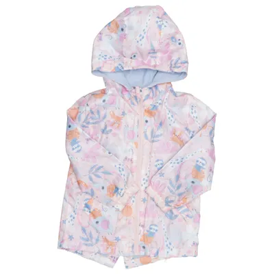 Rain jacket (Pink, Multicolored) from So Cute Polyester