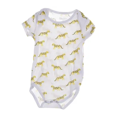 Body (Vit, Gul) från Småfolk Ekologisk bomull