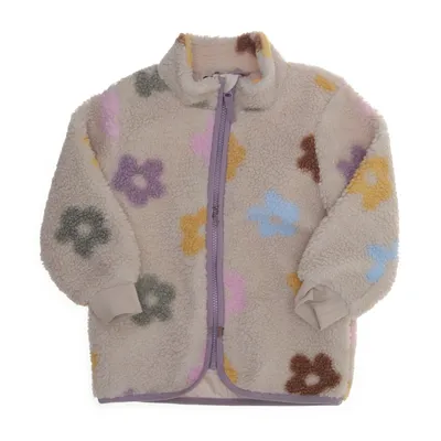 Fleece jas (Beige, Meerkleurig) van Lindex Kids Polyester